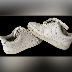 Nike Court Vision Low Women’s Sneakers size 8 White